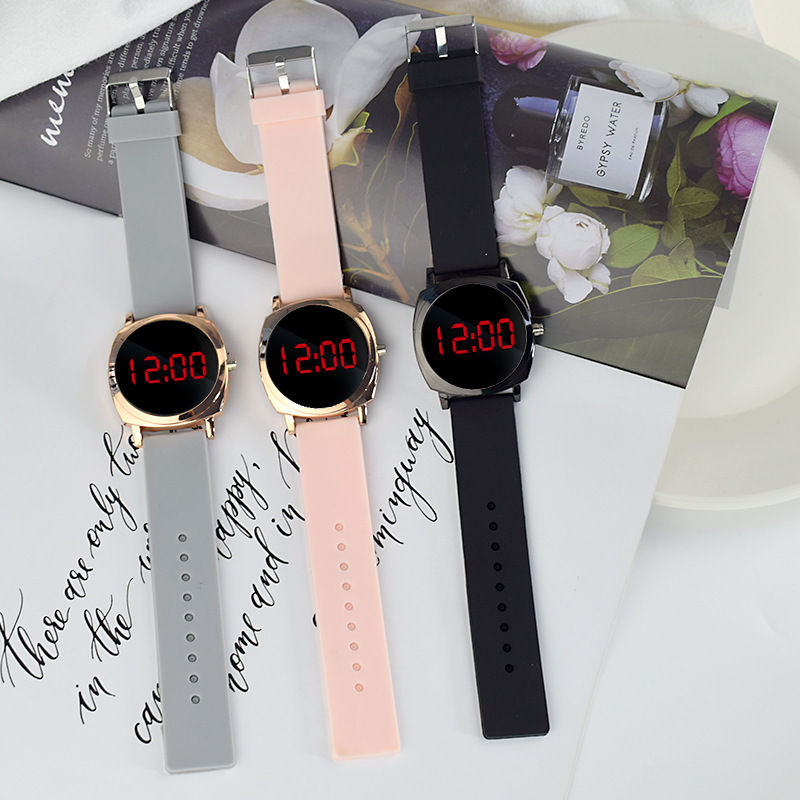 Popular Style Watch Female Student Children's Alloy Watch Korean Style Simple and Casual LED Electronic Watch Sports Popular Style Watch Female Student Children's Alloy Watch Korean Style Simple and Casual LED Electronic Watch Sports