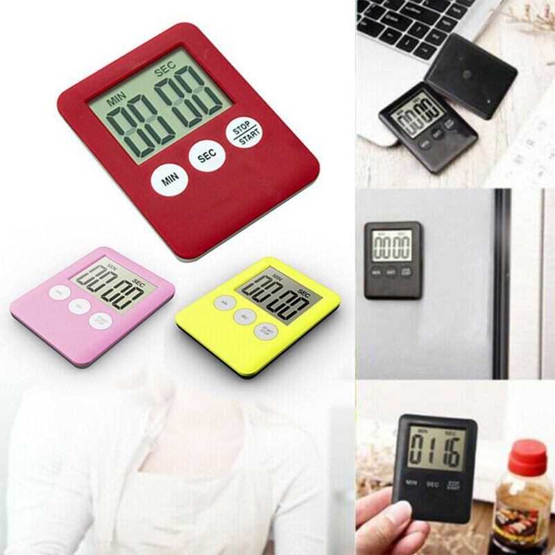 LED Digital Kitchen Electronic Timer Countdown Medicine Reminder Kitchen Timer LED Digital Kitchen Electronic Timer Countdown Medicine Reminder Kitchen Timer