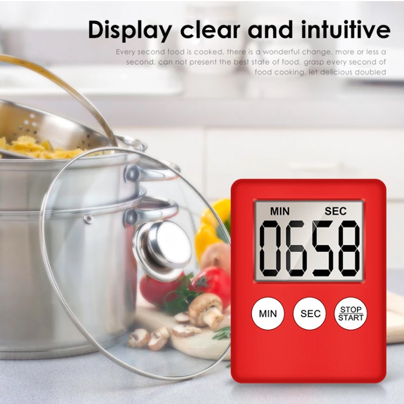 LED Digital Kitchen Electronic Timer Countdown Medicine Reminder Kitchen Timer LED Digital Kitchen Electronic Timer Countdown Medicine Reminder Kitchen Timer
