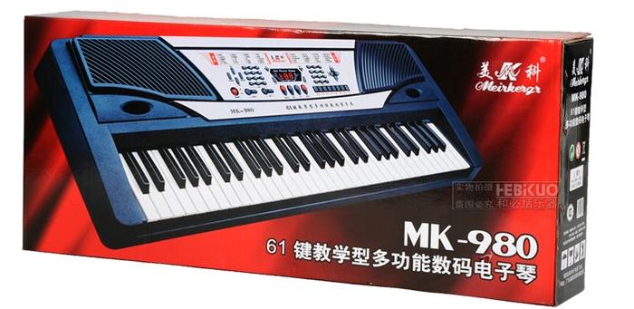 MK-980 Meike 980 teaching type of domestic electronic keyboard 61 keys electronic keyboard musical instrument wholesale MK-980 Meike 980 teaching type of domestic electronic keyboard 61 keys electronic keyboard musical instrument wholesale