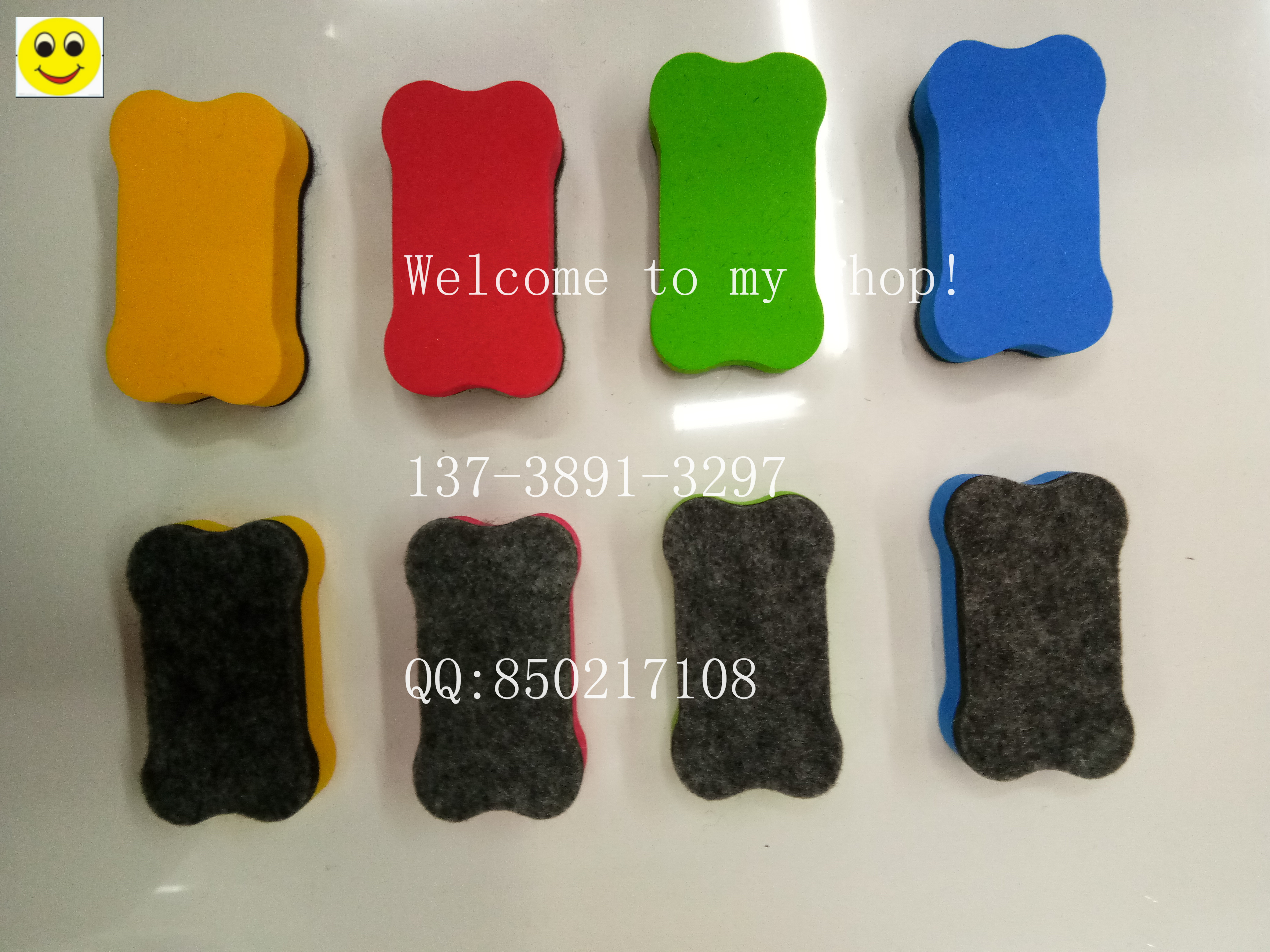 EVA blackboard eraser mini school chalk eraser whiteboard eraser blackboard eraser