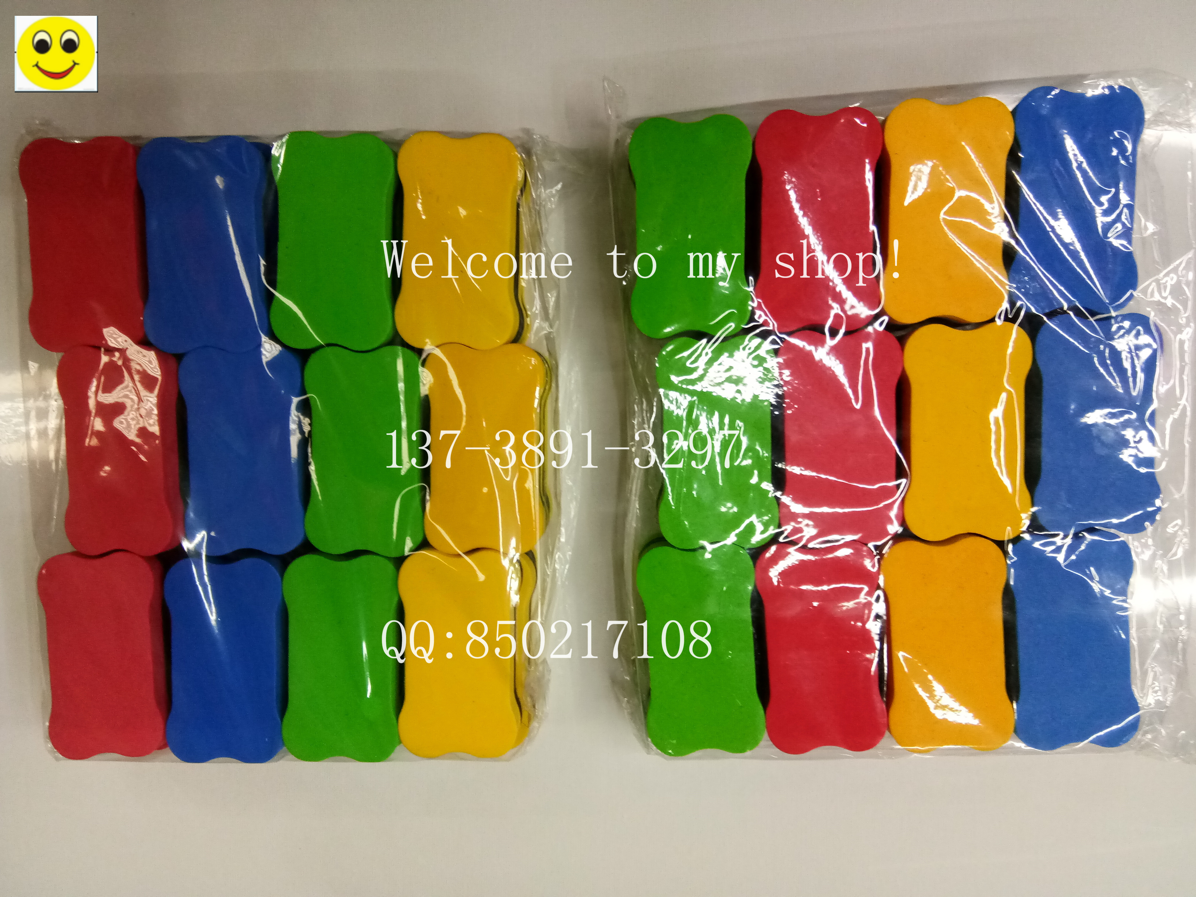 EVA blackboard eraser mini school chalk eraser whiteboard eraser blackboard eraser
