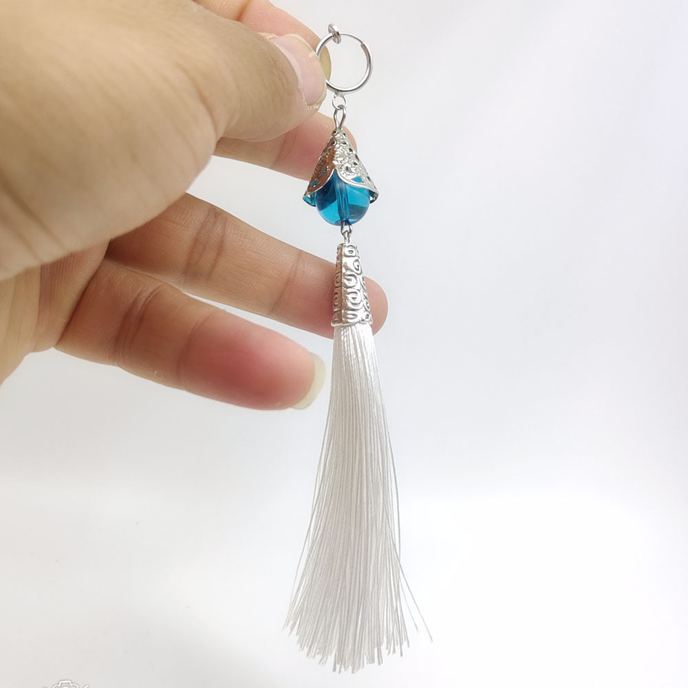 Original God Earrings Travelers Travel Autumn Cos Ear Clip Tassel Earrings Clock Away from Daralia Long Fringe Earrings Wholesale