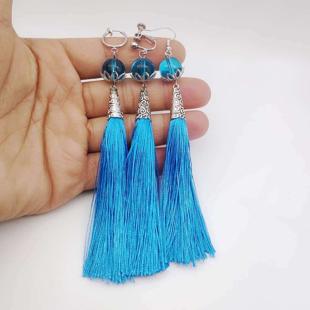 Original God Earrings Travelers Travel Autumn Cos Ear Clip Tassel Earrings Clock Away from Daralia Long Fringe Earrings Wholesale Original God Earrings Travelers Travel Autumn Cos Ear Clip Tassel Earrings Clock Away from Daralia Long Fringe Earrings Wholesale
