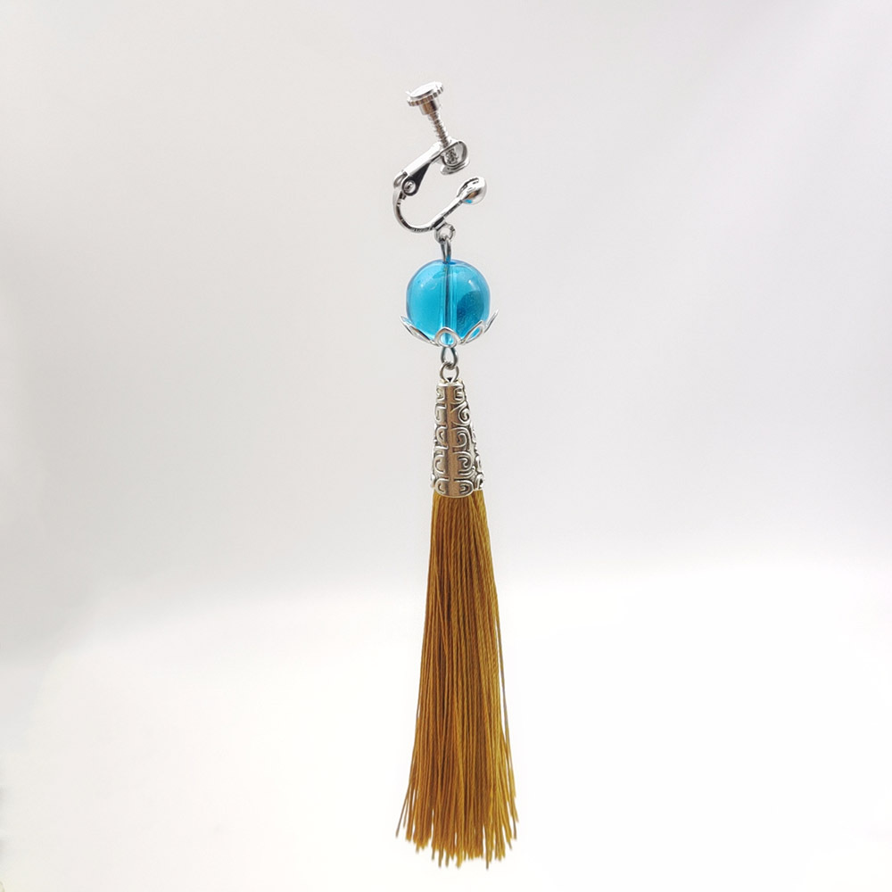 Original God Earrings Travelers Travel Autumn Cos Ear Clip Tassel Earrings Clock Away from Daralia Long Fringe Earrings Wholesale Original God Earrings Travelers Travel Autumn Cos Ear Clip Tassel Earrings Clock Away from Daralia Long Fringe Earrings Wholesale