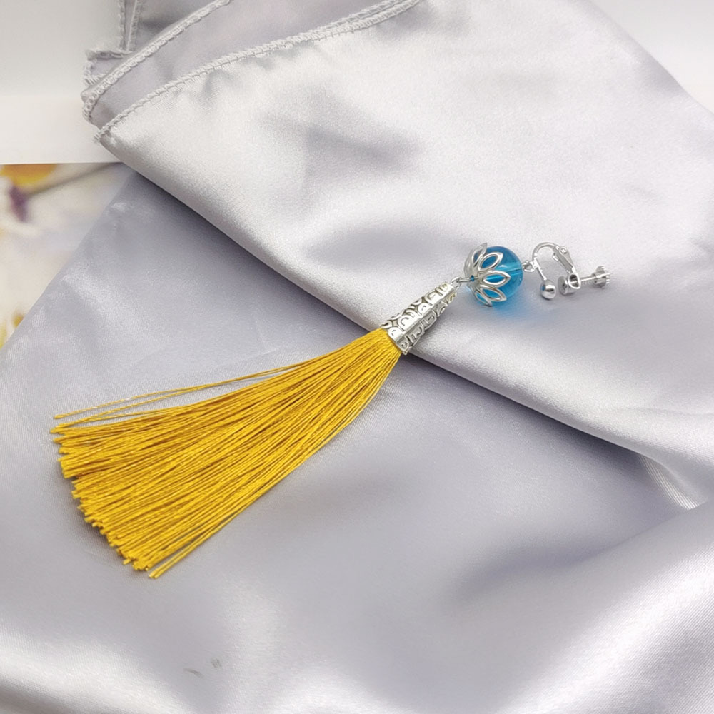 Original God Earrings Travelers Travel Autumn Cos Ear Clip Tassel Earrings Clock Away from Daralia Long Fringe Earrings Wholesale Original God Earrings Travelers Travel Autumn Cos Ear Clip Tassel Earrings Clock Away from Daralia Long Fringe Earrings Wholesale