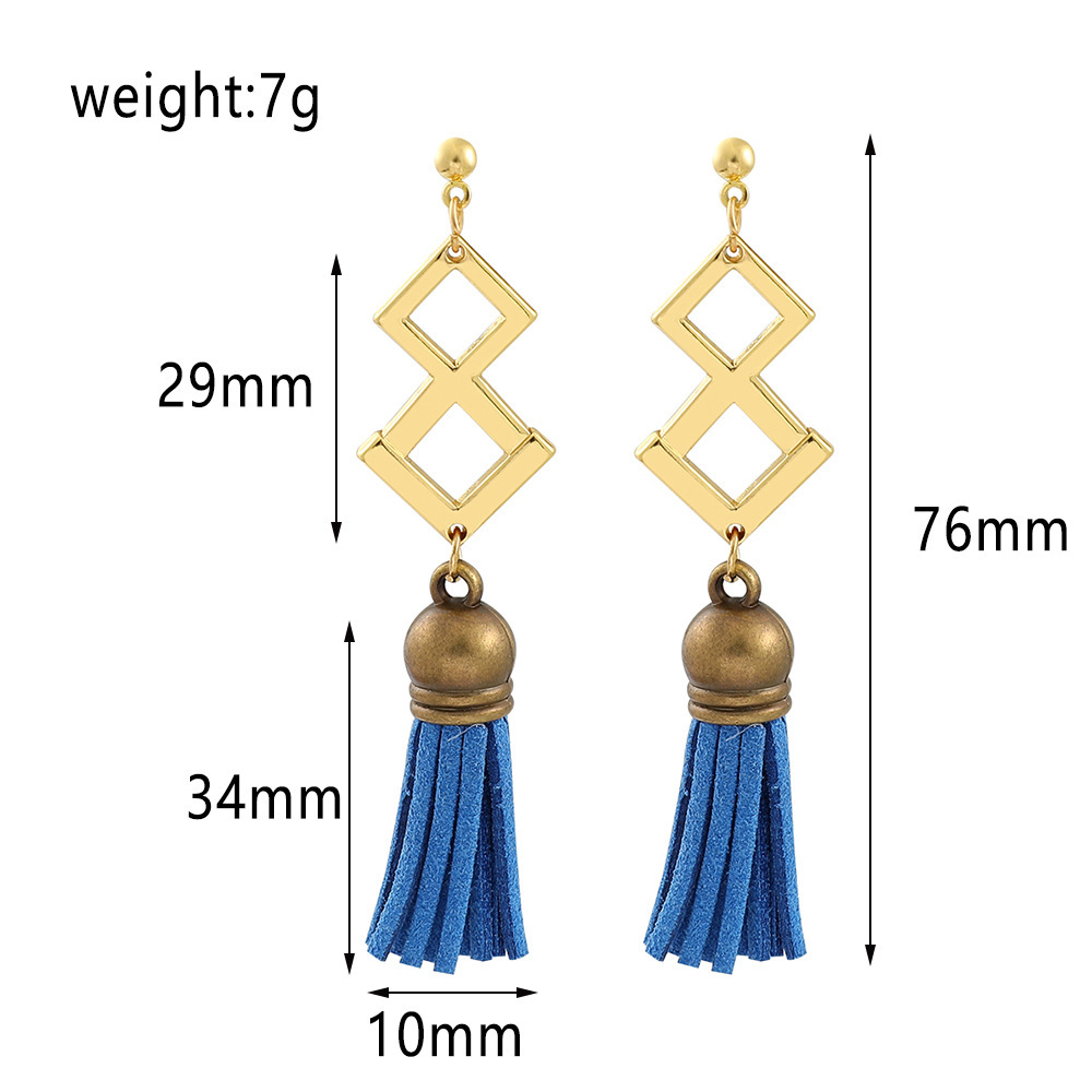 Original God Earrings Travelers Travel Autumn Cos Ear Clip Tassel Earrings Clock Away from Daralia Long Fringe Earrings Wholesale Original God Earrings Travelers Travel Autumn Cos Ear Clip Tassel Earrings Clock Away from Daralia Long Fringe Earrings Wholesale