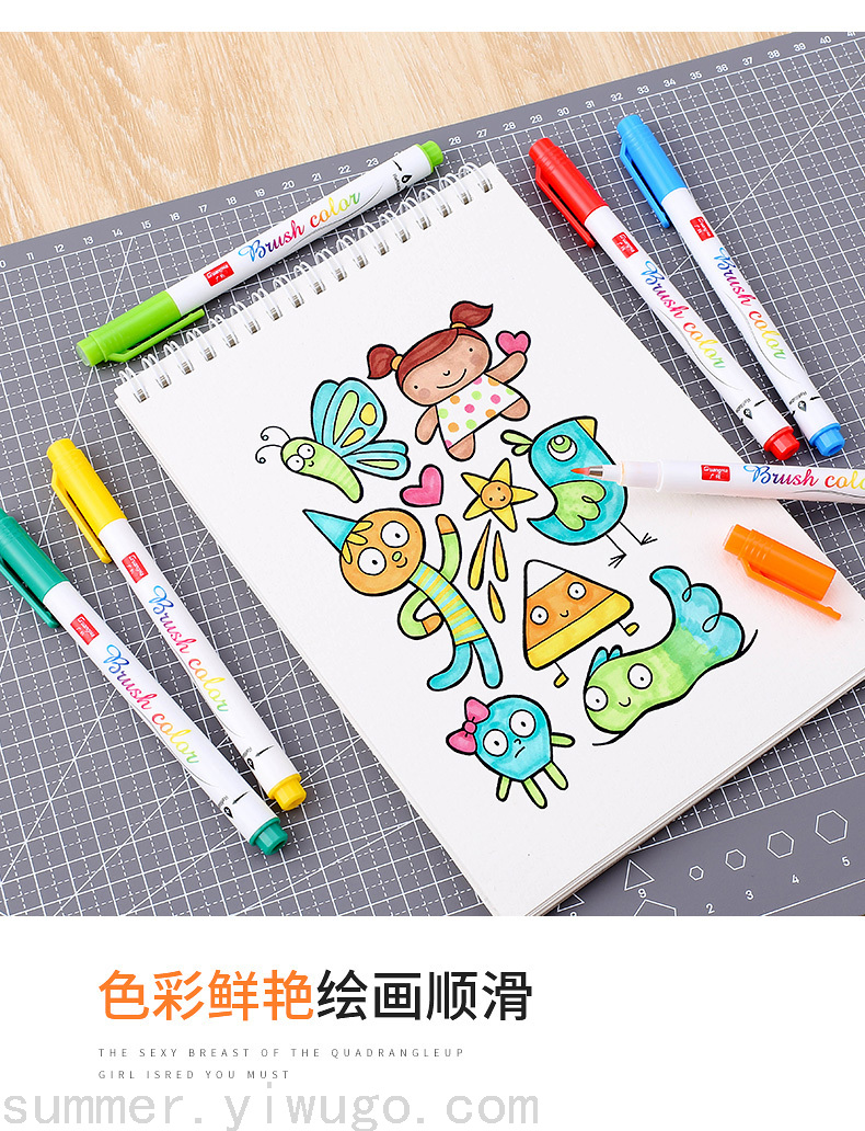 Guangna Calligraphy Pen Students Practice Calligraphy Pen Type Writing Brush Can Add Ink Small Regular Script Soft Nib Guangna Calligraphy Pen Students Practice Calligraphy Pen Type Writing Brush Can Add Ink Small Regular Script Soft Nib