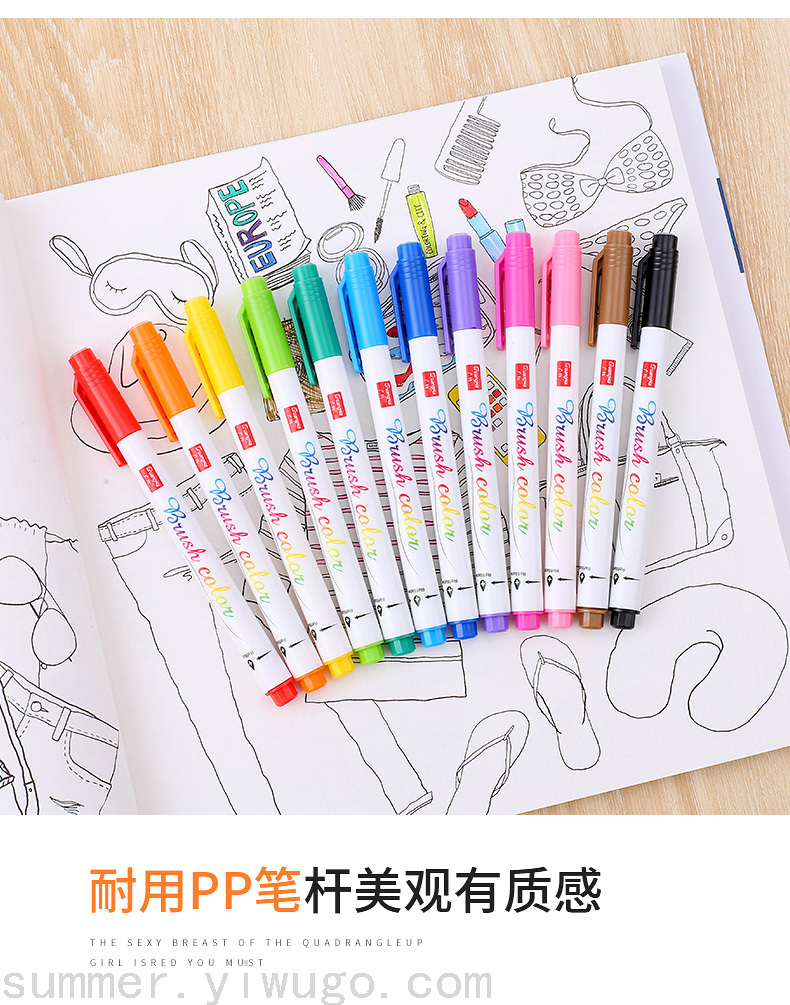 Guangna Calligraphy Pen Students Practice Calligraphy Pen Type Writing Brush Can Add Ink Small Regular Script Soft Nib Guangna Calligraphy Pen Students Practice Calligraphy Pen Type Writing Brush Can Add Ink Small Regular Script Soft Nib