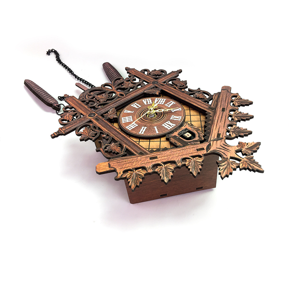 Cuckoo Wall Clock Clock Cross-Border Hot Selling Gullet Clock Home Decoration