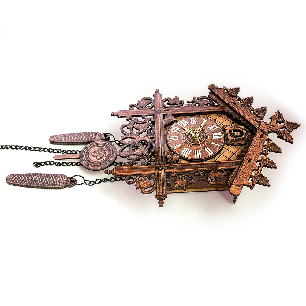 Cuckoo Wall Clock Clock Cross-Border Hot Selling Gullet Clock Home Decoration