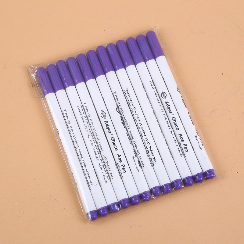 Tailor&#039;s Chalk Pens Water Soluble Ink for Cloth and Fabrics Sewing, Arts and Crafts Tracing and Stitching