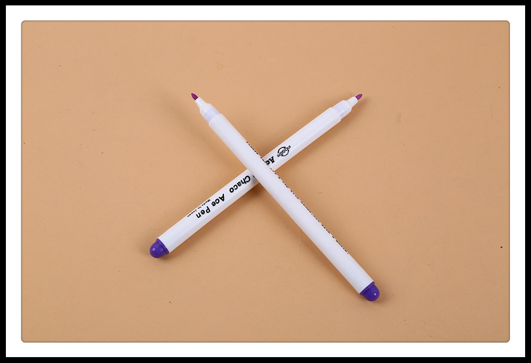 Tailor's Chalk Pens Water Soluble Ink for Cloth and Fabrics Sewing, Arts and Crafts Tracing and Stitching