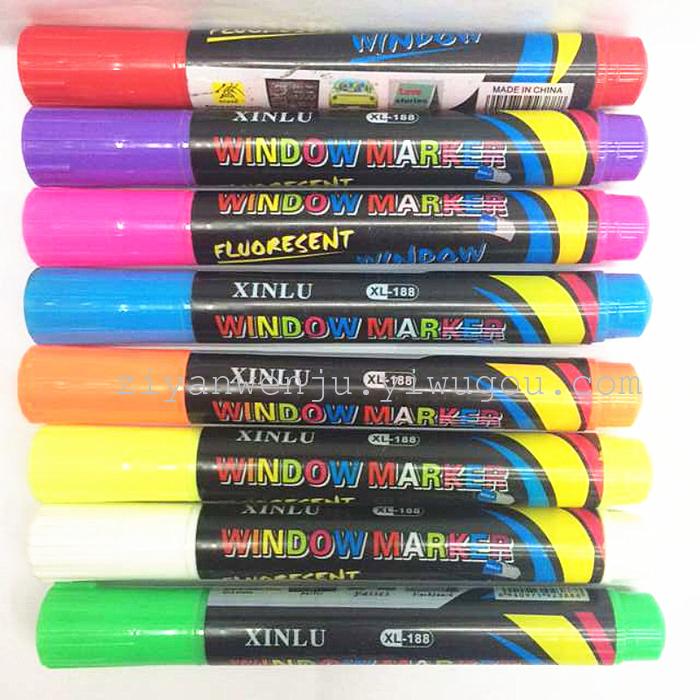 Glass Pen Blackboard Pen Window Pen 8 Colors Liquid Chalk