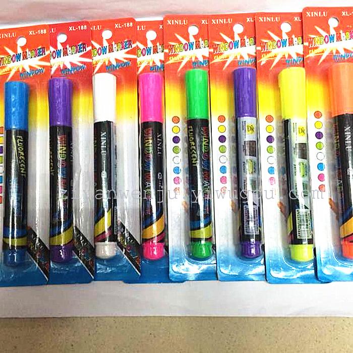 Glass Pen Blackboard Pen Window Pen 8 Colors Liquid Chalk