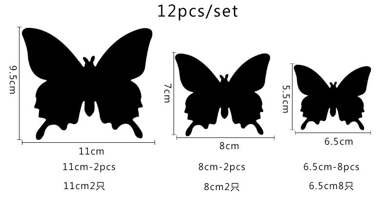 12 Stereo Mirror Butterfly Pet Mirror 3D Butterfly Bedroom Living Room Wall Sticker Decoration AliExpress Hot Sale 12 Stereo Mirror Butterfly Pet Mirror 3D Butterfly Bedroom Living Room Wall Sticker Decoration AliExpress Hot Sale