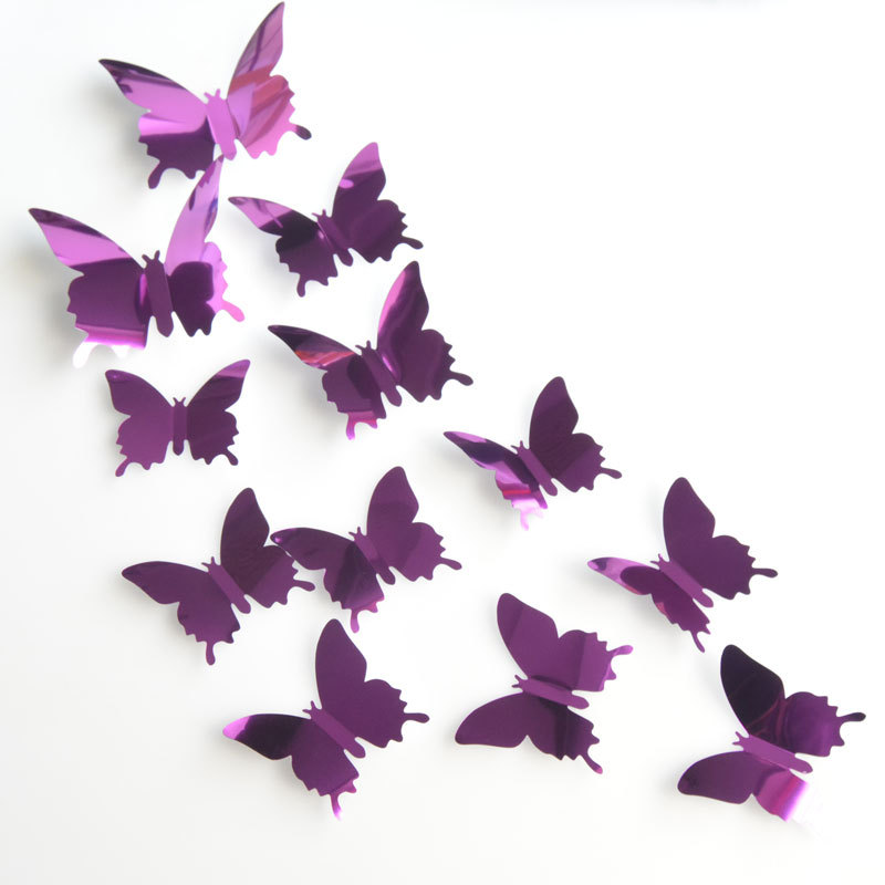 12 Stereo Mirror Butterfly Pet Mirror 3D Butterfly Bedroom Living Room Wall Sticker Decoration AliExpress Hot Sale 12 Stereo Mirror Butterfly Pet Mirror 3D Butterfly Bedroom Living Room Wall Sticker Decoration AliExpress Hot Sale