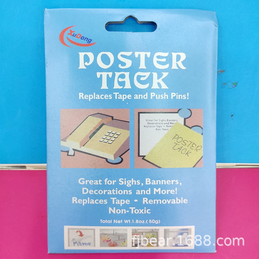Blue tack Adhesive Painting with Photo Frame Wall Sticker Decoration Poster Sticker Photo Wall Nail-Free Glue Sticker