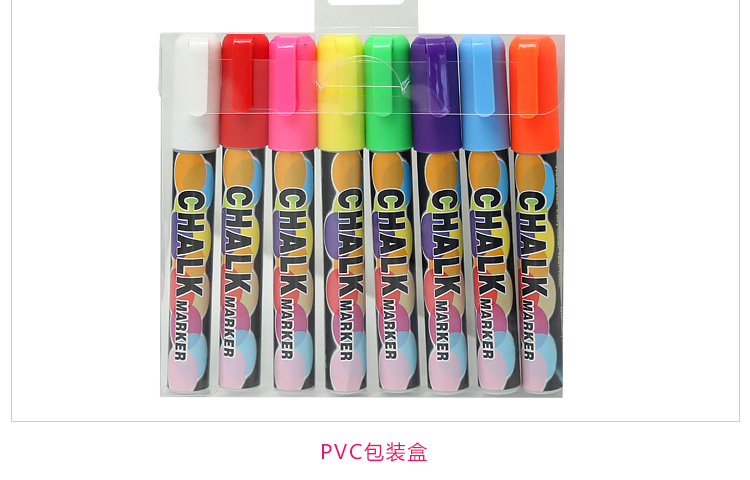 Somachi 606-12 color 6mm fluorescent sketchpad pen dust-free chalk lamp board can be rubbed with liquid chalk Somachi 606-12 color 6mm fluorescent sketchpad pen dust-free chalk lamp board can be rubbed with liquid chalk