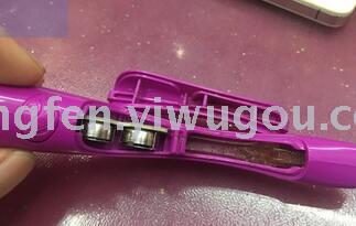 Mounted brush pen electric coffee powder writing