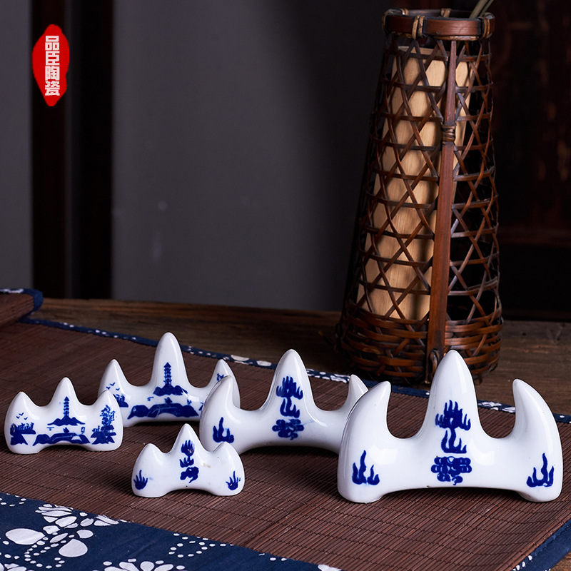 Jingdezhen Factory Direct Sales Ceramic Pen Holder Ceramic Pen Holder Calligraphy Materials Writing Brush Holder Pen Holder Art Supplies
