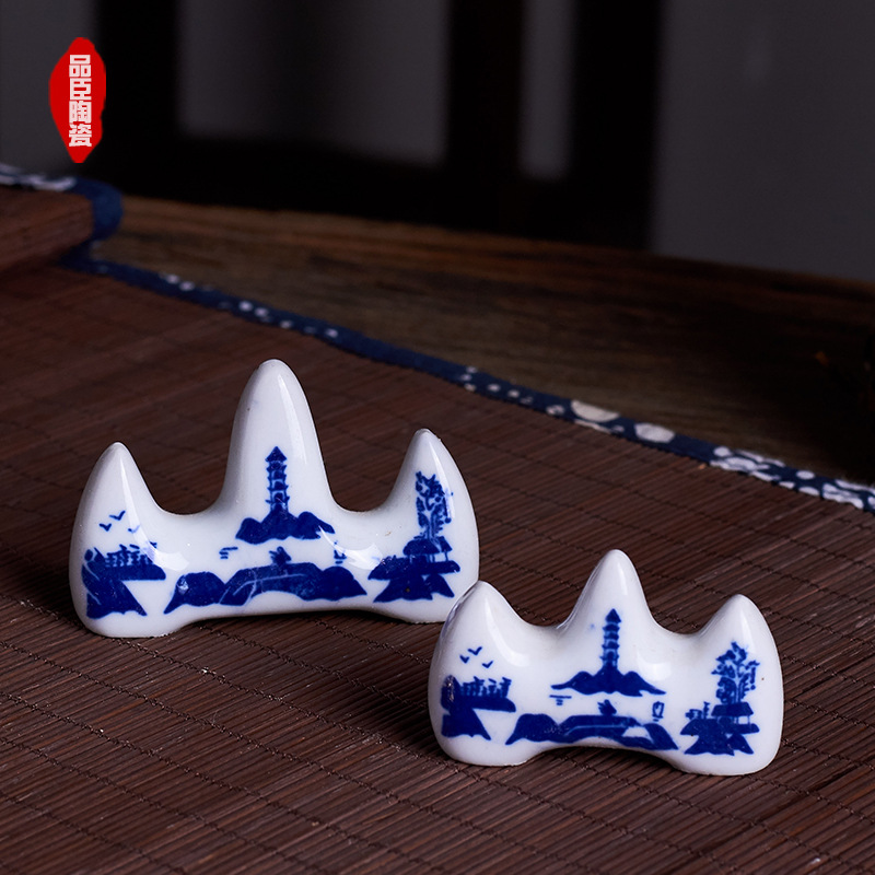 Jingdezhen Factory Direct Sales Ceramic Pen Holder Ceramic Pen Holder Calligraphy Materials Writing Brush Holder Pen Holder Art Supplies