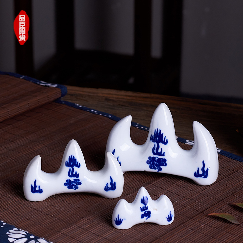 Jingdezhen Factory Direct Sales Ceramic Pen Holder Ceramic Pen Holder Calligraphy Materials Writing Brush Holder Pen Holder Art Supplies