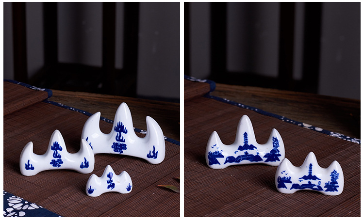 Jingdezhen Factory Direct Sales Ceramic Pen Holder Ceramic Pen Holder Calligraphy Materials Writing Brush Holder Pen Holder Art Supplies