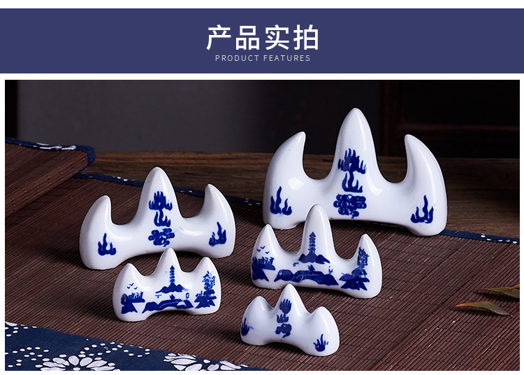 Jingdezhen Factory Direct Sales Ceramic Pen Holder Ceramic Pen Holder Calligraphy Materials Writing Brush Holder Pen Holder Art Supplies