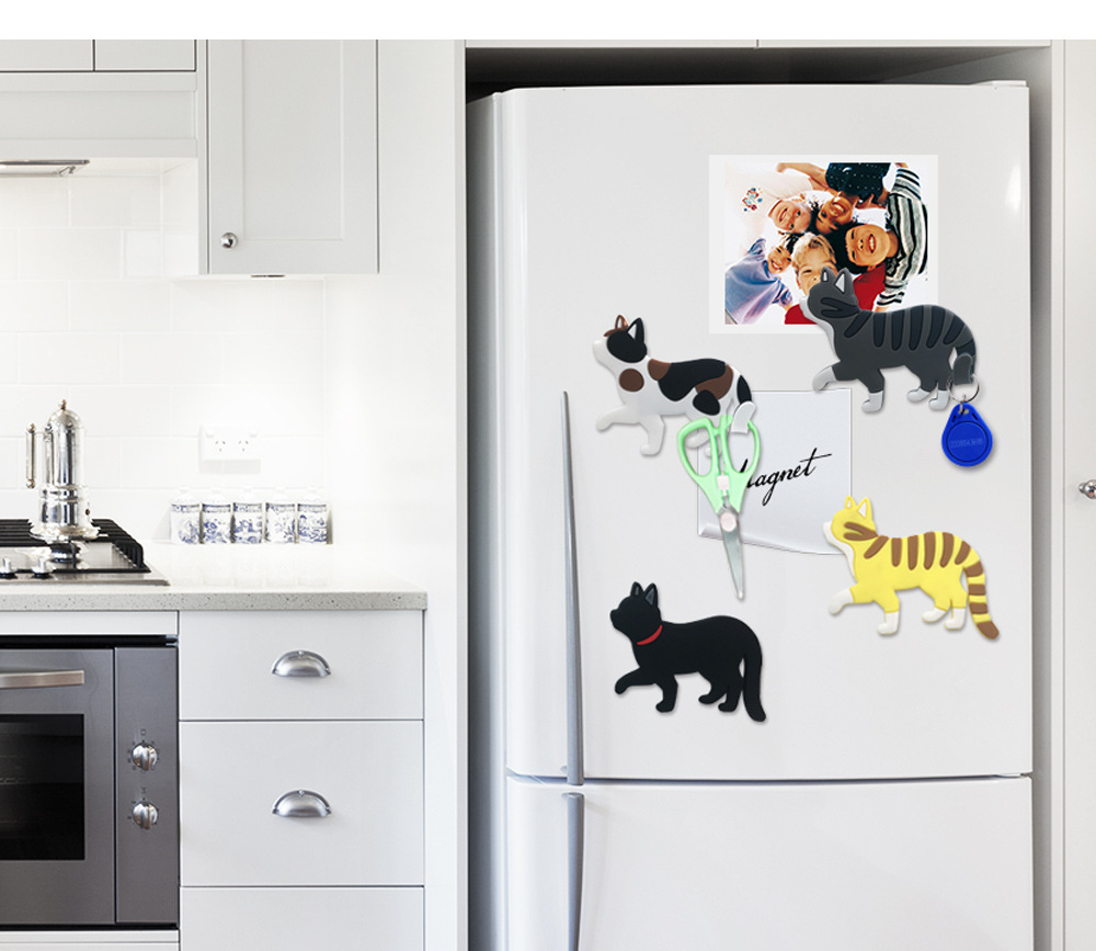 Japanese Style Creative Walking Cat Tail Hook Refrigerator Decoration Magnetic Hook Message Refridgerator Magnets Sticker Hook Japanese Style Creative Walking Cat Tail Hook Refrigerator Decoration Magnetic Hook Message Refridgerator Magnets Sticker Hook