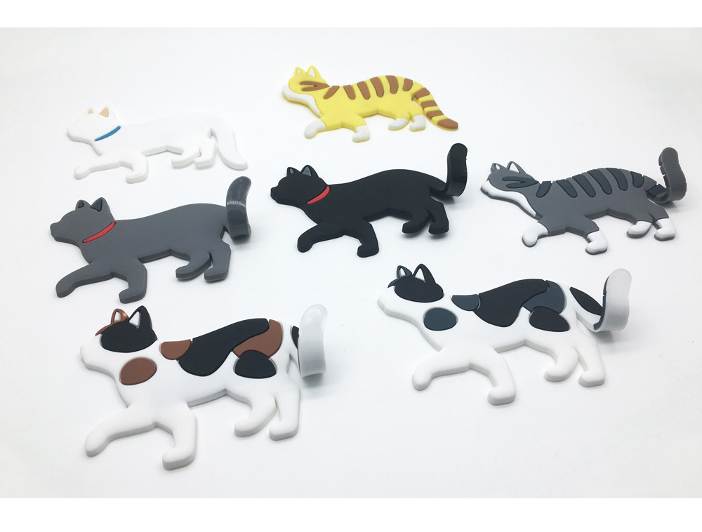 Japanese Style Creative Walking Cat Tail Hook Refrigerator Decoration Magnetic Hook Message Refridgerator Magnets Sticker Hook Japanese Style Creative Walking Cat Tail Hook Refrigerator Decoration Magnetic Hook Message Refridgerator Magnets Sticker Hook
