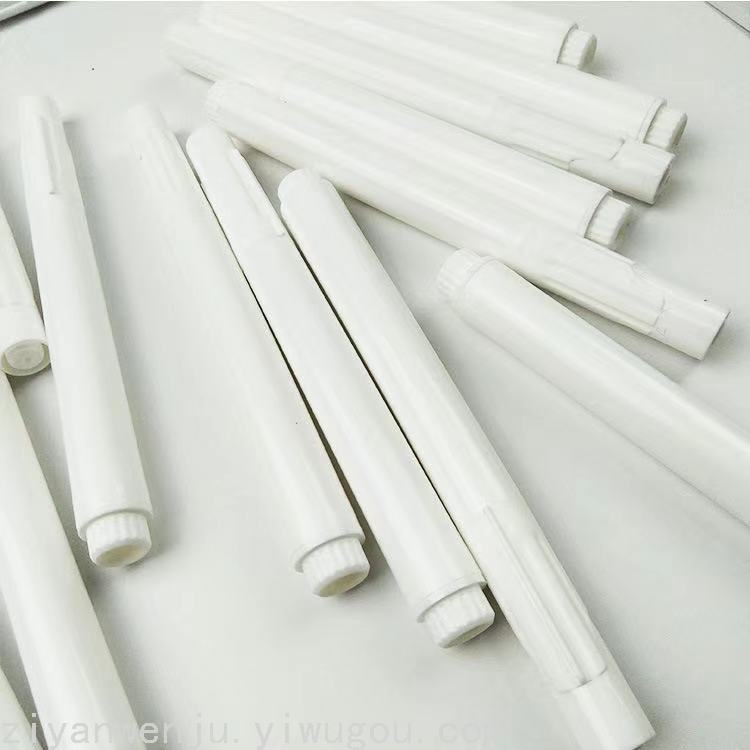 Cross-Border Whiteboard Marker Erasable Blackboard Pen Logo-Free White Liquid Chalk Water-Based Dust-Free Chalk