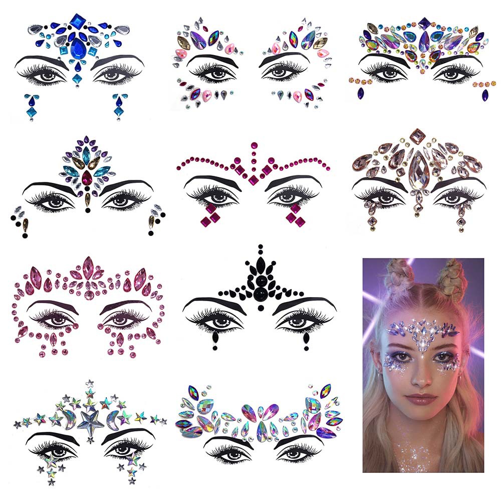 Cross-Border Hot Selling Face Diamond Sticker Acrylic Diamond Paste Diamond Sticker Face Stick-on Crystals Art Party Decoration Face Stick-on Crystals Diamond Sticker Cross-Border Hot Selling Face Diamond Sticker Acrylic Diamond Paste Diamond Sticker Face Stick-on Crystals Art Party Decoration Face Stick-on Crystals Diamond Sticker
