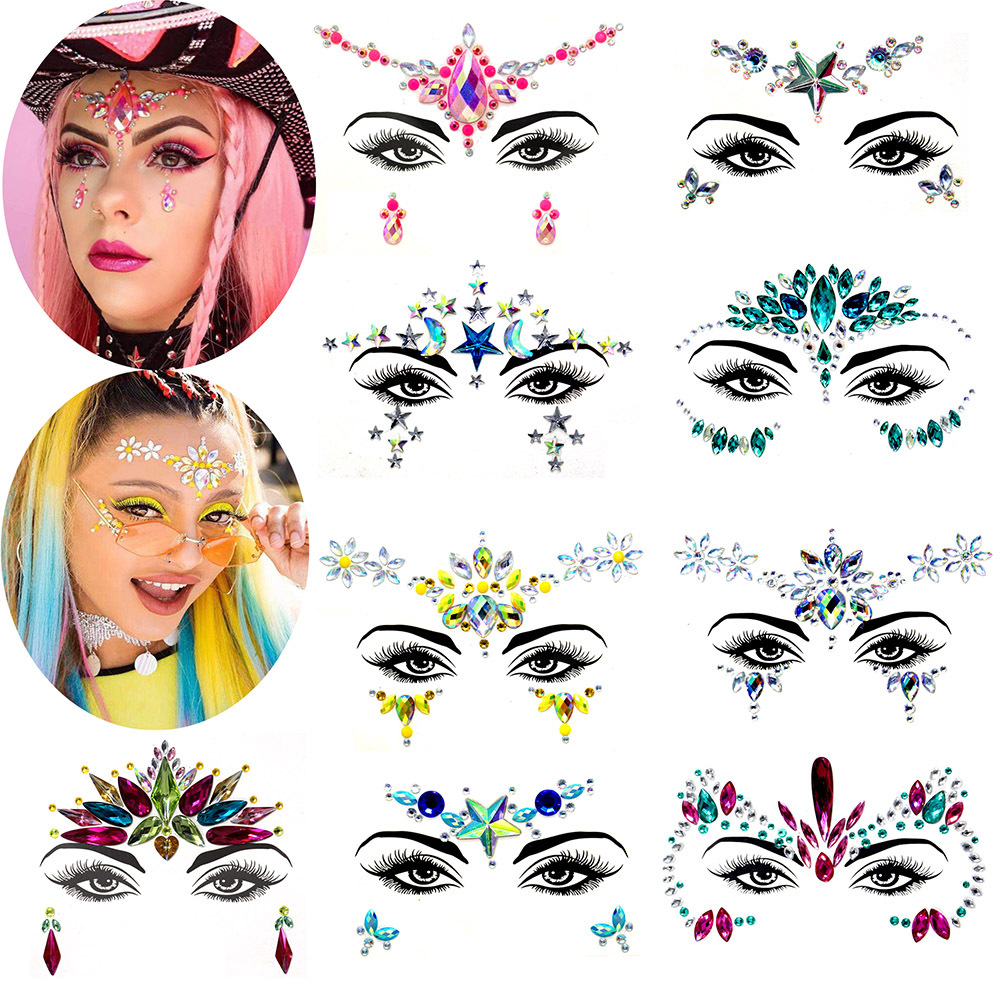 Cross-Border Hot Selling Face Diamond Sticker Acrylic Diamond Paste Diamond Sticker Face Stick-on Crystals Art Party Decoration Face Stick-on Crystals Diamond Sticker Cross-Border Hot Selling Face Diamond Sticker Acrylic Diamond Paste Diamond Sticker Face Stick-on Crystals Art Party Decoration Face Stick-on Crystals Diamond Sticker
