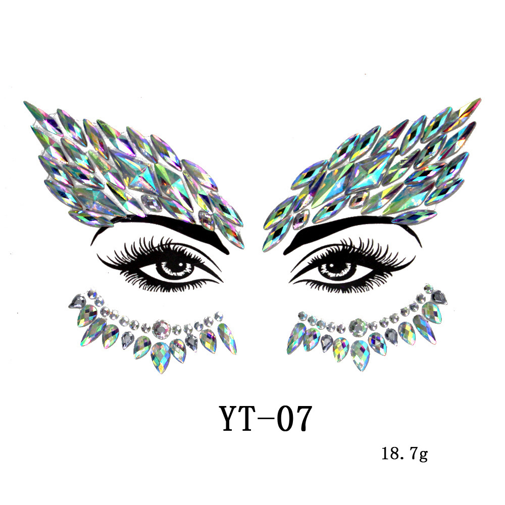 Cross-Border Hot Selling Face Diamond Sticker Acrylic Diamond Paste Diamond Sticker Face Stick-on Crystals Art Party Decoration Face Stick-on Crystals Diamond Sticker Cross-Border Hot Selling Face Diamond Sticker Acrylic Diamond Paste Diamond Sticker Face Stick-on Crystals Art Party Decoration Face Stick-on Crystals Diamond Sticker