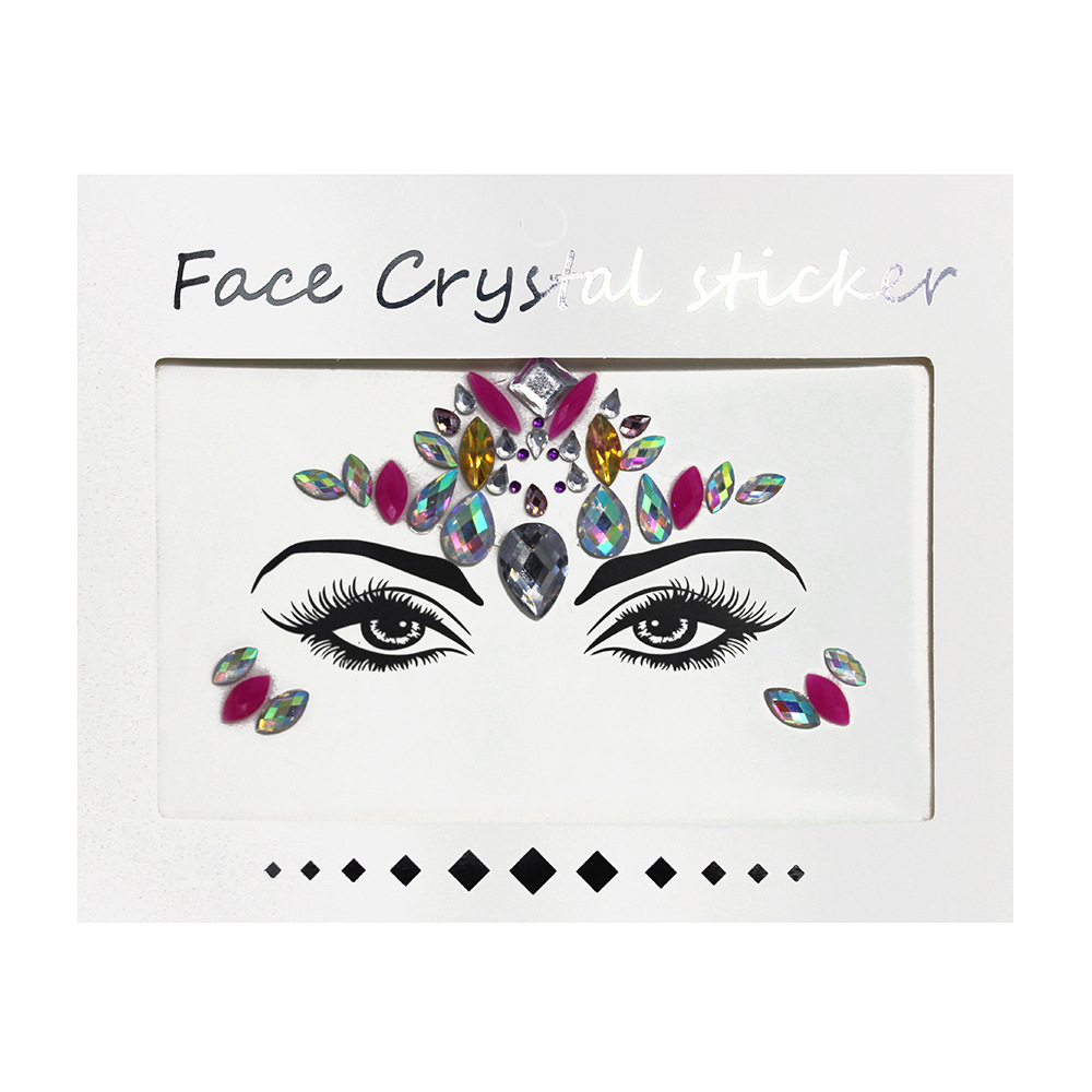 Cross-Border Hot Selling Face Diamond Sticker Acrylic Diamond Paste Diamond Sticker Face Stick-on Crystals Art Party Decoration Face Stick-on Crystals Diamond Sticker Cross-Border Hot Selling Face Diamond Sticker Acrylic Diamond Paste Diamond Sticker Face Stick-on Crystals Art Party Decoration Face Stick-on Crystals Diamond Sticker