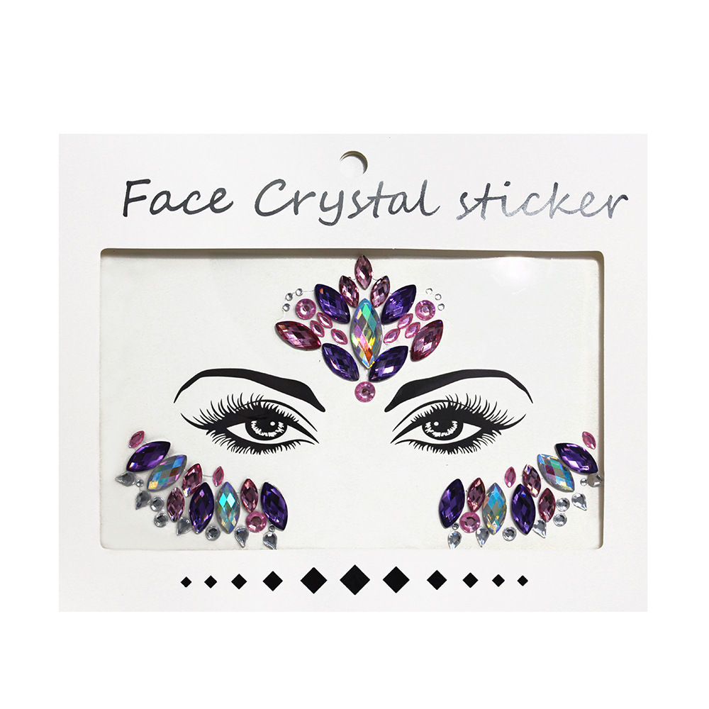 Cross-Border Hot Selling Face Diamond Sticker Acrylic Diamond Paste Diamond Sticker Face Stick-on Crystals Art Party Decoration Face Stick-on Crystals Diamond Sticker Cross-Border Hot Selling Face Diamond Sticker Acrylic Diamond Paste Diamond Sticker Face Stick-on Crystals Art Party Decoration Face Stick-on Crystals Diamond Sticker