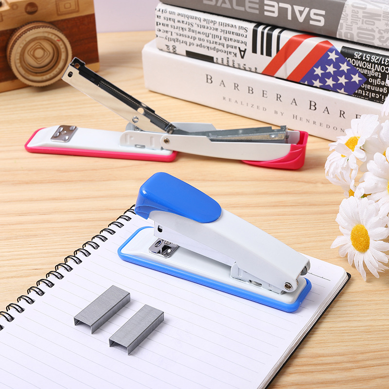 Zhengrong 207 Stapler 24/6 Metal Stapler Learning Stationery Office Supplies Bookbinding Machine Factory Wholesale