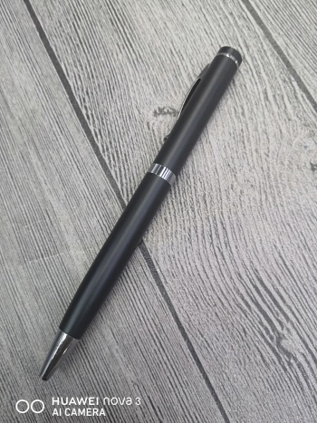 Business card case key ring ballpoint pen
