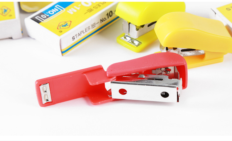 Mini Stapler Small Stapler Student School Supplies Multifunctional Small Stapler Portable Stapler