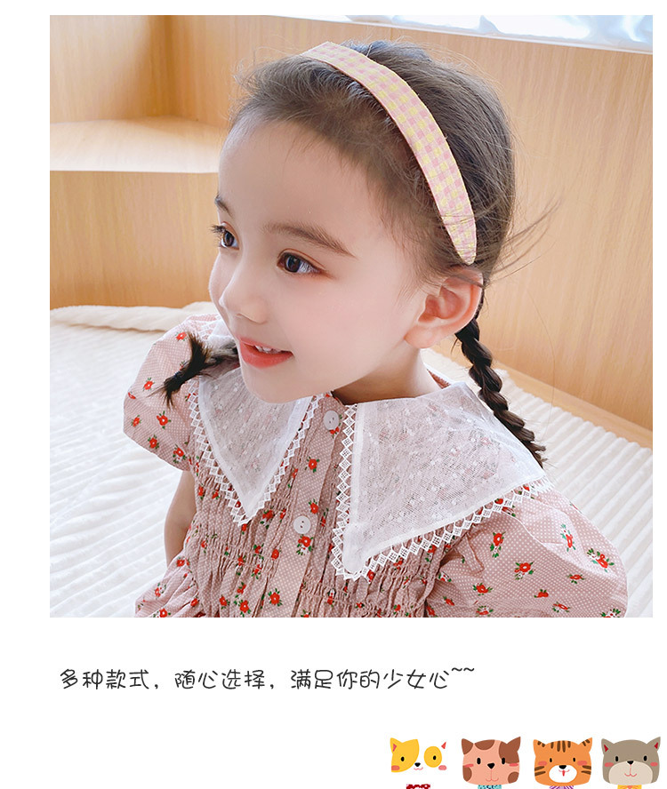 Bang Sticker Children's Velcro Hairband Decoration Baby Bow Hair Accessories Post Little Girl Hair Patch Headband