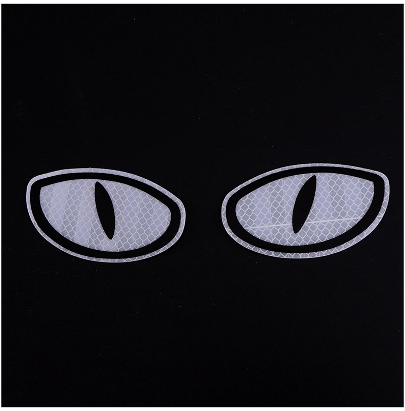 Eyes Reflective Sticker Electric Car Motorcycle Front Cover Both Sides Car Body Decoration Bumper Stickers Paper Bumper Stickers Reflective Film Eyes Reflective Sticker Electric Car Motorcycle Front Cover Both Sides Car Body Decoration Bumper Stickers Paper Bumper Stickers Reflective Film
