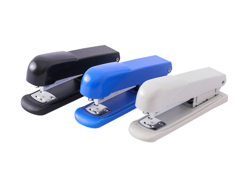 Office Supplies Stapler Large Color Box Stapler Office Metal Book Stapler Stationery Wholesale