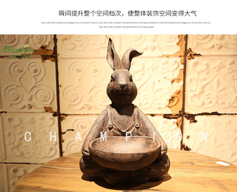 Outdoor Garden Kindergarten Lawn Decoration Compound Flower Pot Fruit Plate Business Card Case Creative Floor Landscaping Small Ornaments