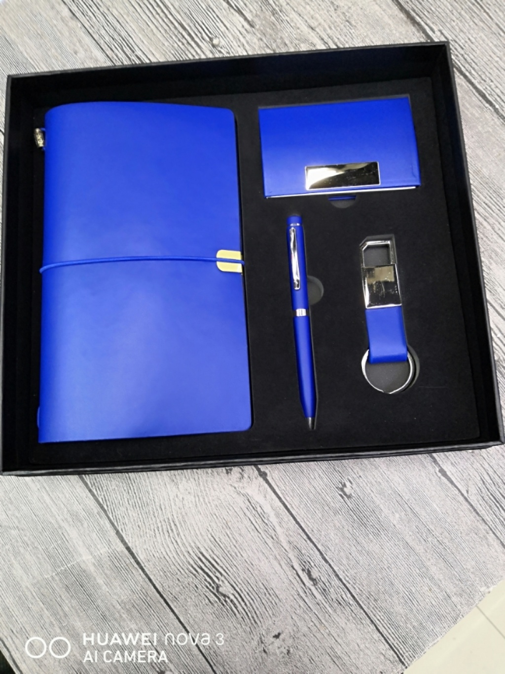 Notebook Card Case Key Chain Metal Ballpoint Pen