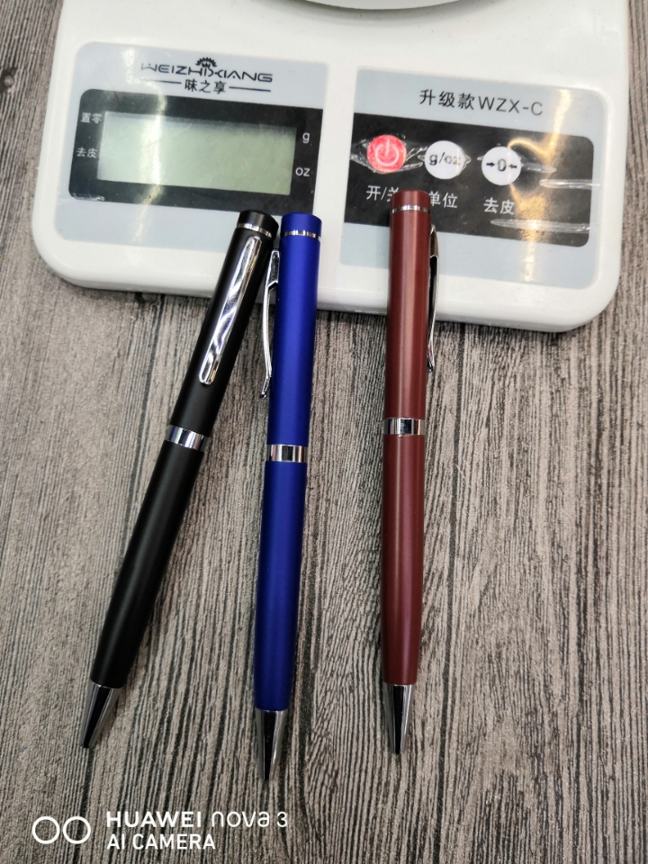 A6 Notebook Business Card Case Keychain Metal Ballpoint Pen