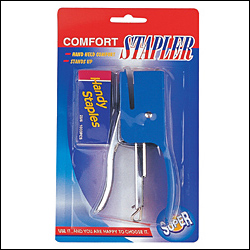 Tongou brand 258 office stapler environmental protection needleless technology stapler accessories student supplies