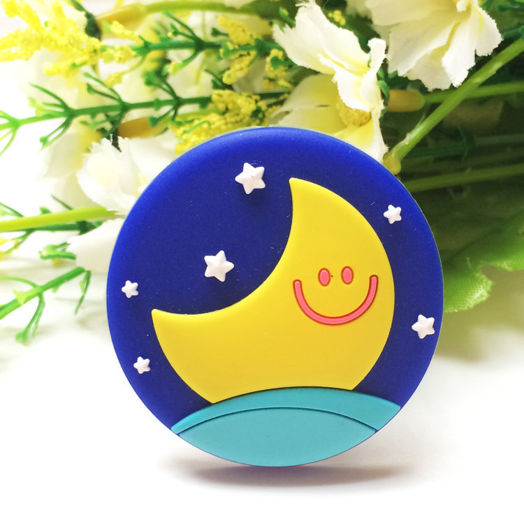 Factory Promotion Nordic Home White Cloud Rainbow Moon Refrigerator Sticker and Magnet Sticker Decoration Message Sticker Children Whiteboard Sticker