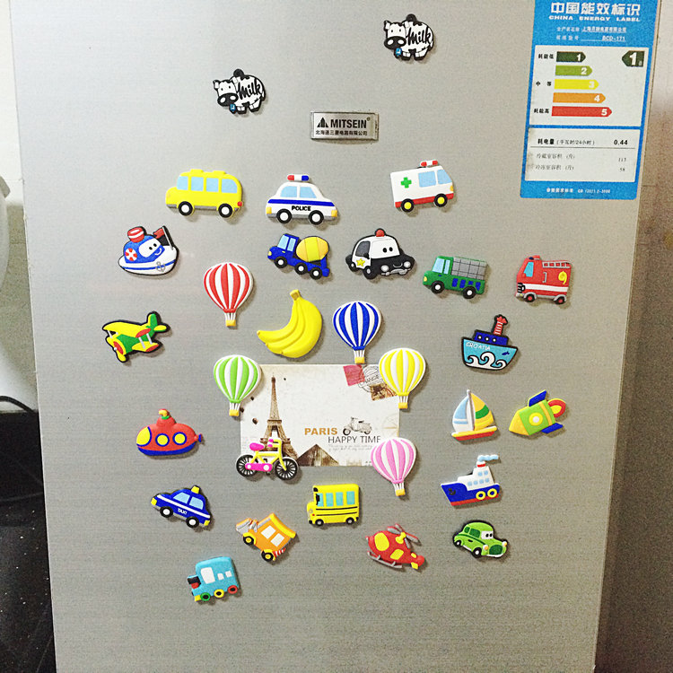Factory Promotion Nordic Home White Cloud Rainbow Moon Refrigerator Sticker and Magnet Sticker Decoration Message Sticker Children Whiteboard Sticker