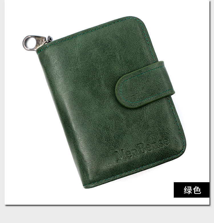 Menbense New Expanding Card Holder Short Wallet Fashion Multi-Card-Slot Plain Men Women Large Capacity Card Case
